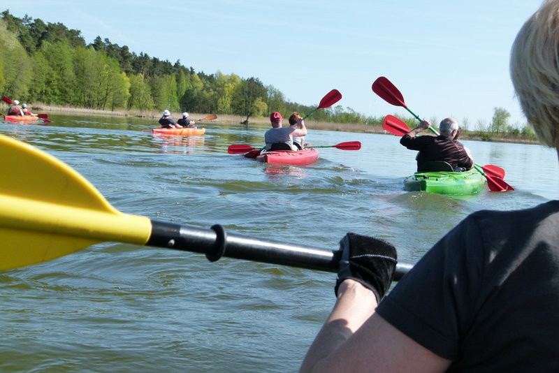 Kajakami z Osiecznej do Kościana (zdjęcia)