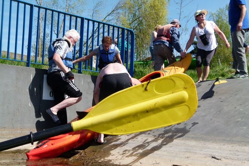 Kajakami z Osiecznej do Kościana (zdjęcia)