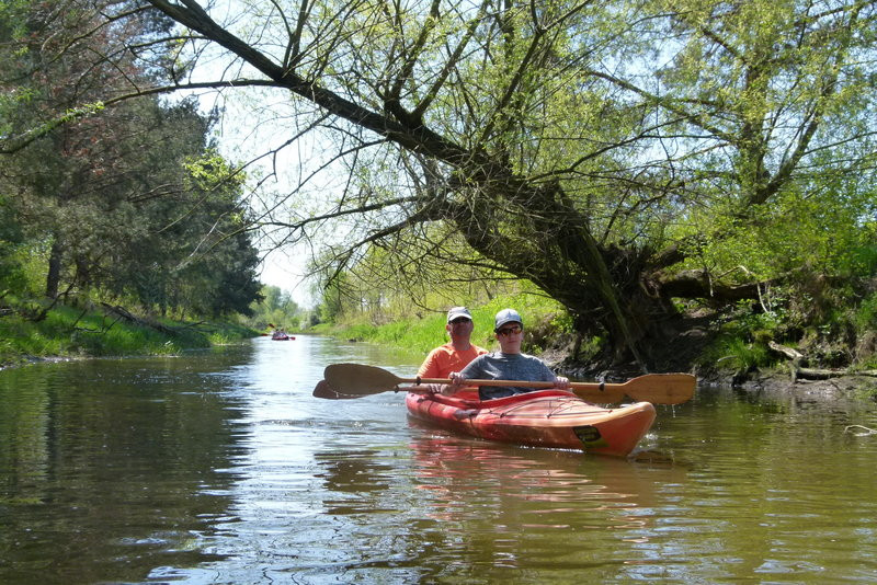 Kajakami z Osiecznej do Kościana (zdjęcia)