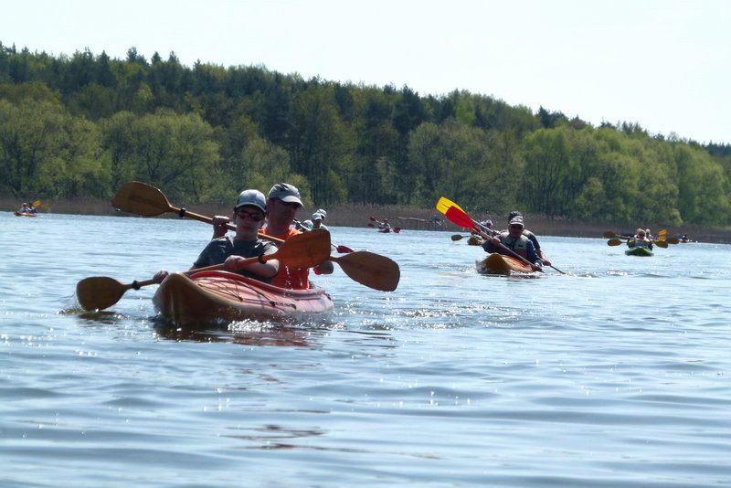 Kajakami z Osiecznej do Kościana (zdjęcia)
