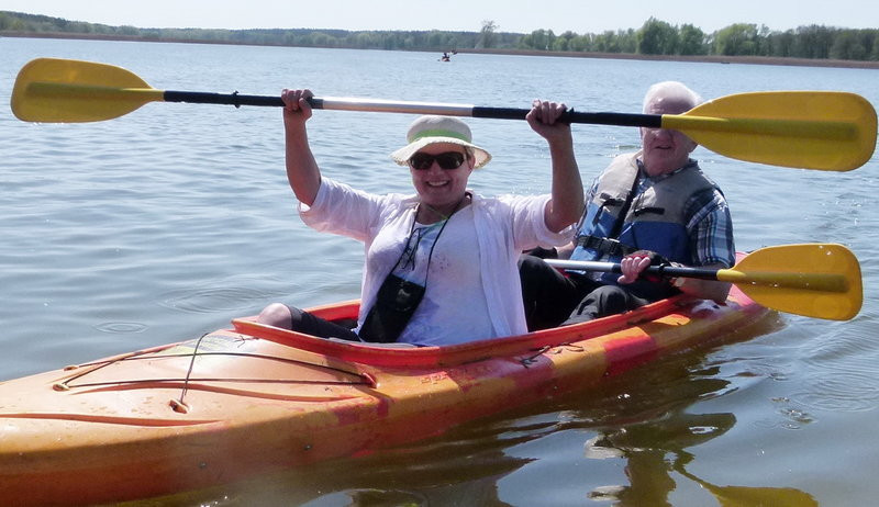 Kajakami z Osiecznej do Kościana (zdjęcia)