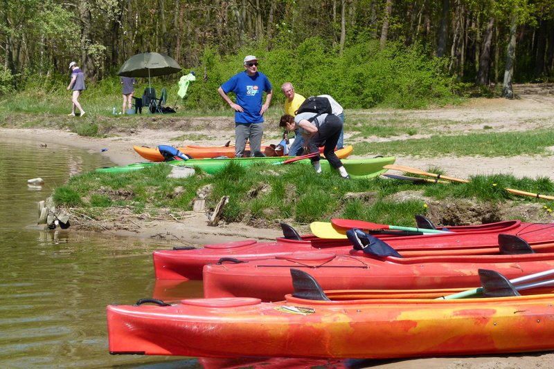 Kajakami z Osiecznej do Kościana (zdjęcia)