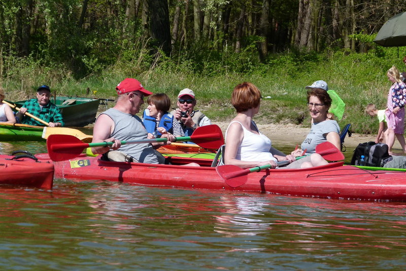 Kajakami z Osiecznej do Kościana (zdjęcia)
