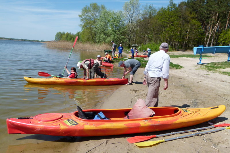 Kajakami z Osiecznej do Kościana (zdjęcia)