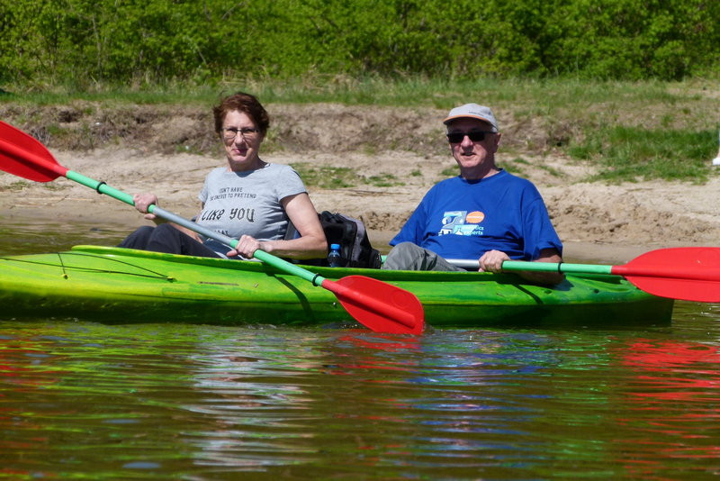 Kajakami z Osiecznej do Kościana (zdjęcia)