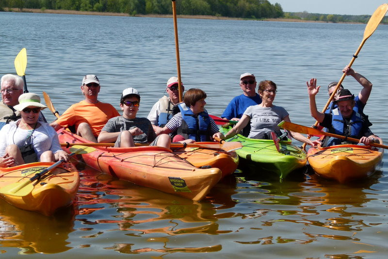 Kajakami z Osiecznej do Kościana (zdjęcia)