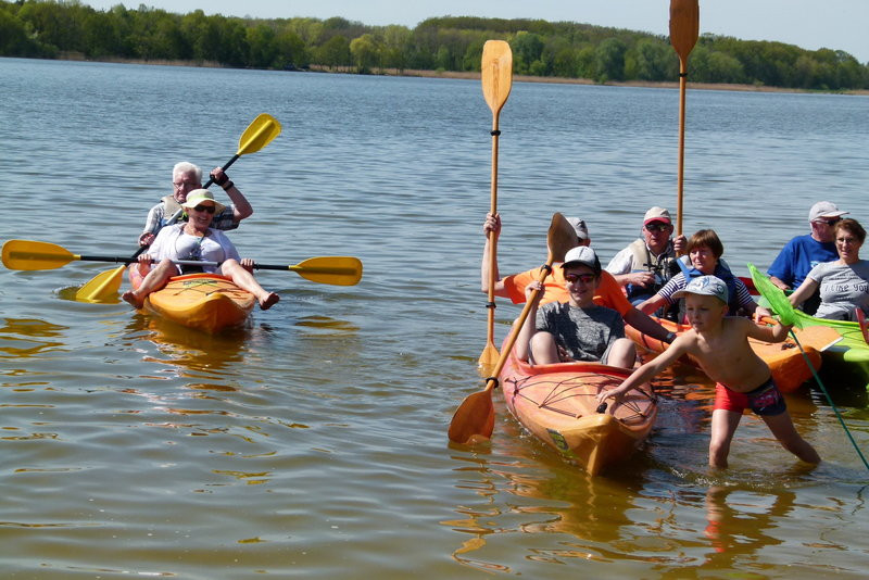 Kajakami z Osiecznej do Kościana (zdjęcia)