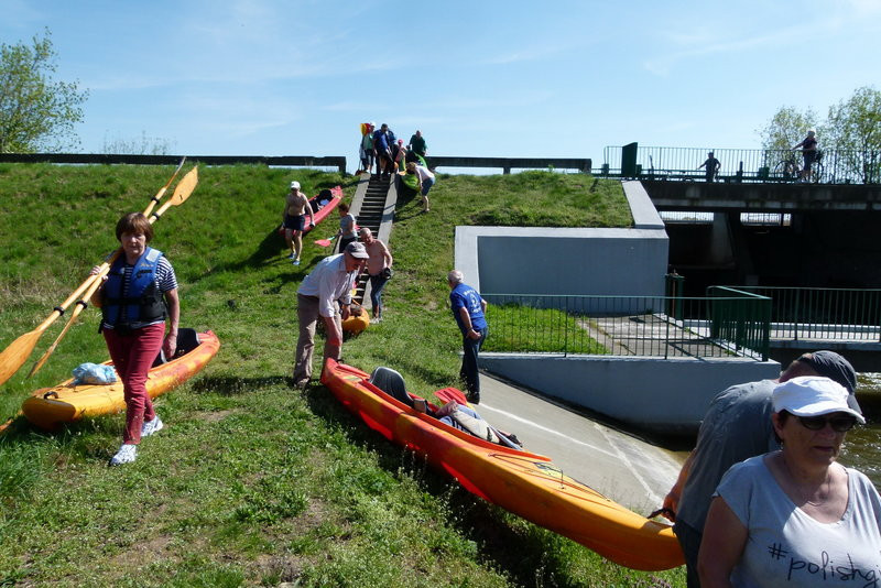Kajakami z Osiecznej do Kościana (zdjęcia)