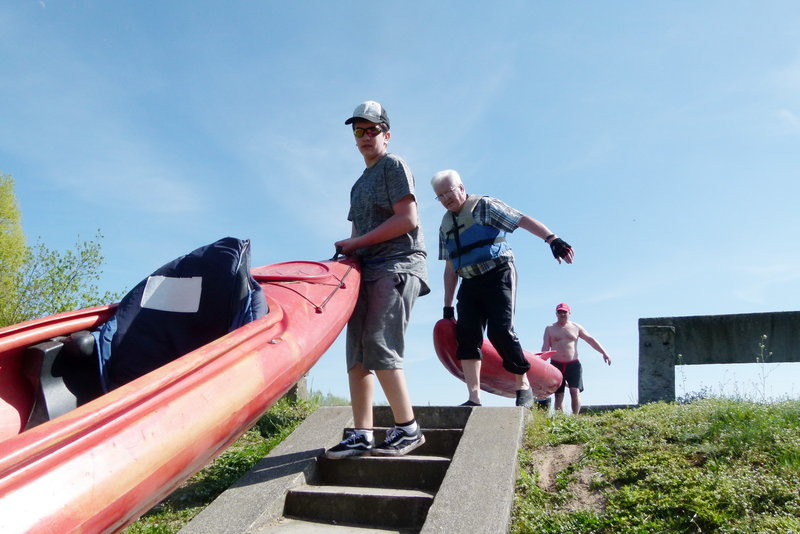 Kajakami z Osiecznej do Kościana (zdjęcia)