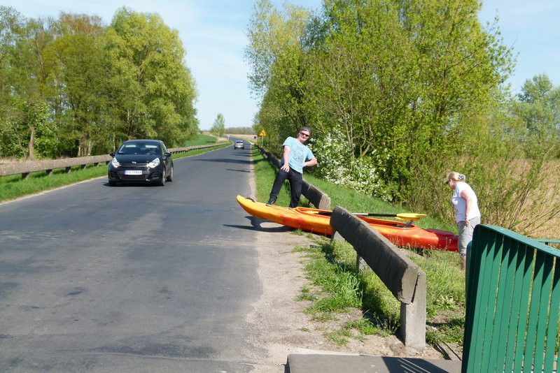 Kajakami z Osiecznej do Kościana (zdjęcia)