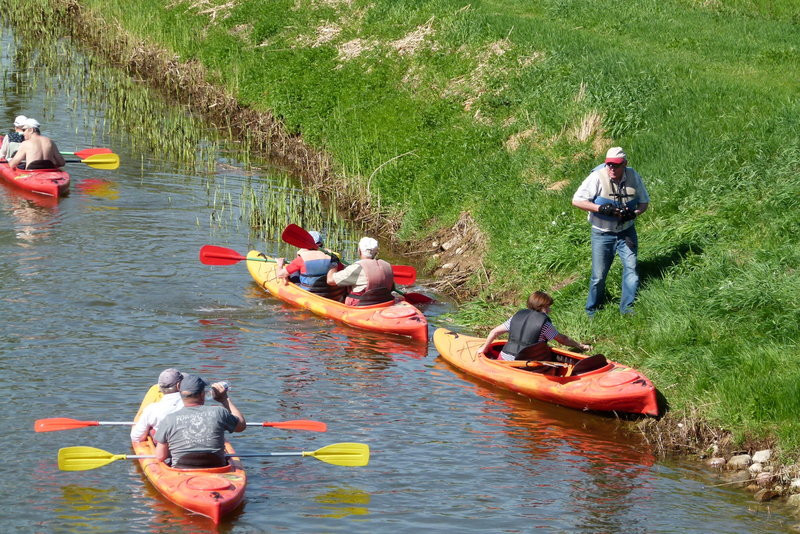 Kajakami z Osiecznej do Kościana (zdjęcia)