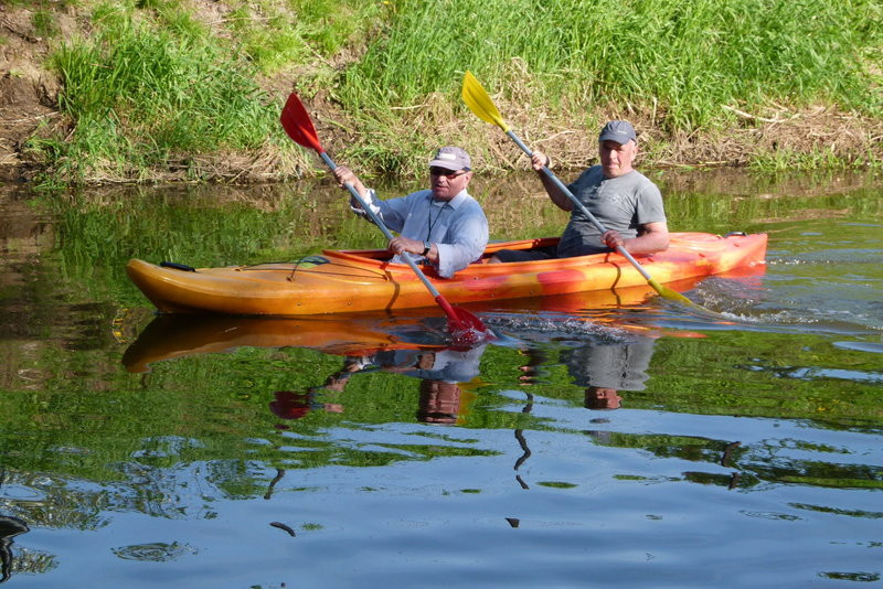 Kajakami z Osiecznej do Kościana (zdjęcia)