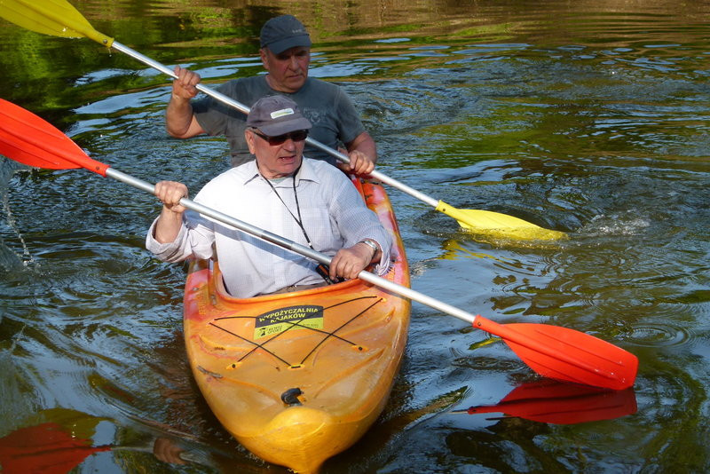 Kajakami z Osiecznej do Kościana (zdjęcia)