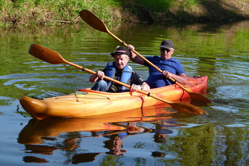 Kajakami z Osiecznej do Kościana (zdjęcia)
