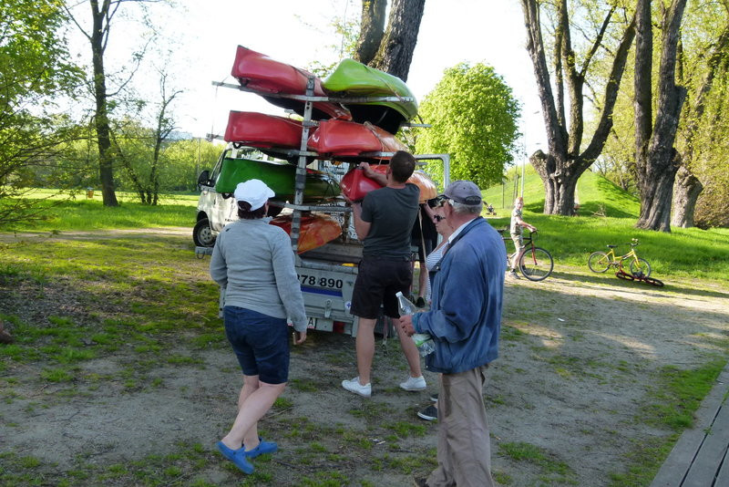 Kajakami z Osiecznej do Kościana (zdjęcia)