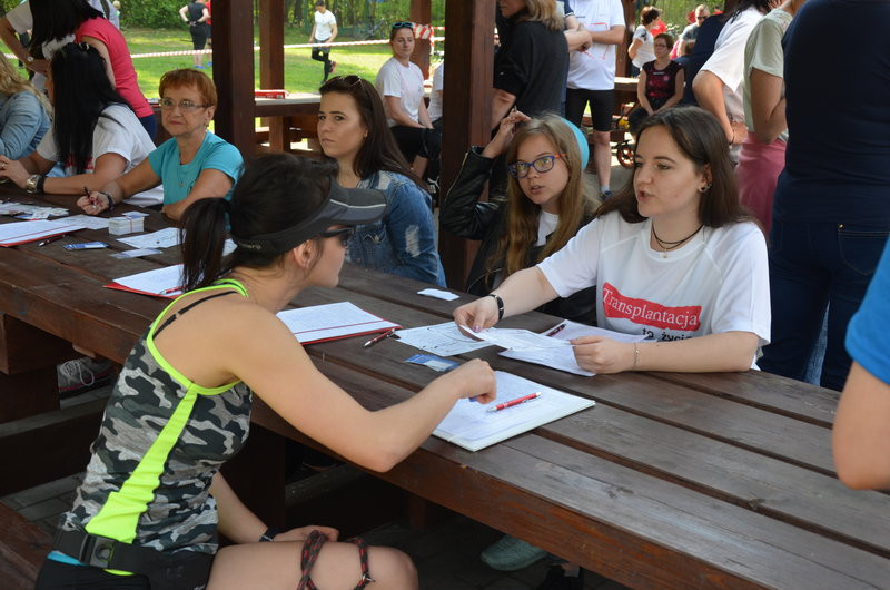 Na sportowo poparli ideę transplantacji (zdjęcia)