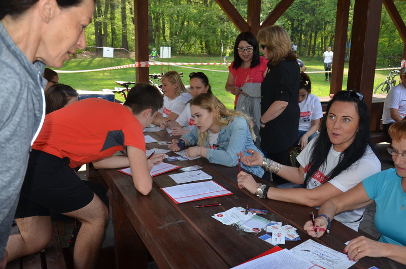 Na sportowo poparli ideę transplantacji (zdjęcia)