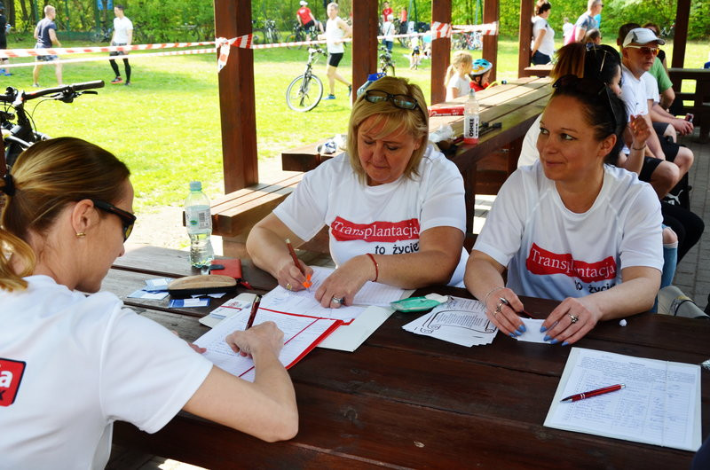 Na sportowo poparli ideę transplantacji (zdjęcia)
