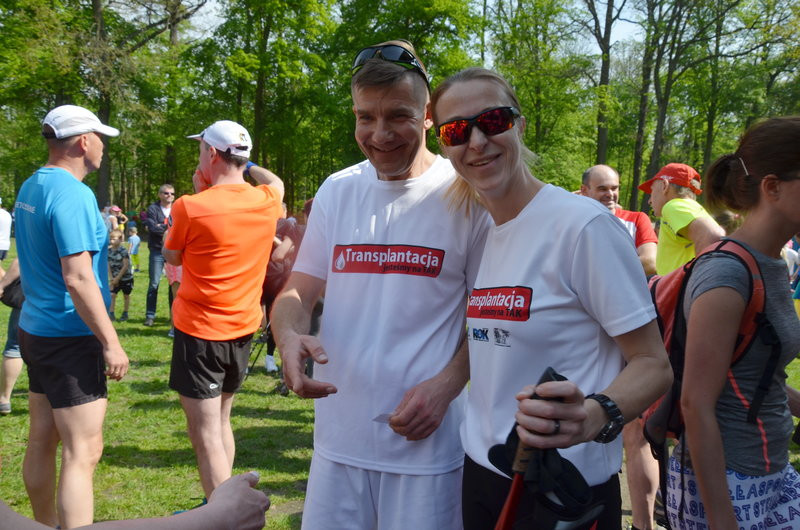 Na sportowo poparli ideę transplantacji (zdjęcia)