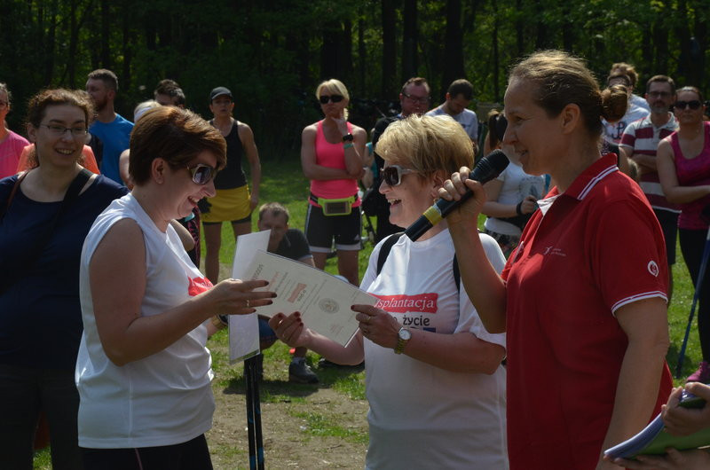 Na sportowo poparli ideę transplantacji (zdjęcia)