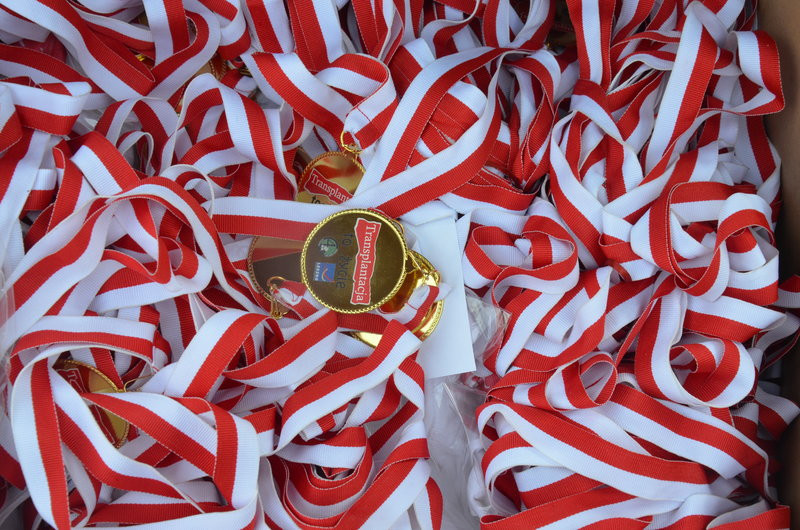 Na sportowo poparli ideę transplantacji (zdjęcia)