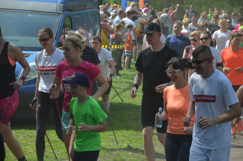 Na sportowo poparli ideę transplantacji (zdjęcia)