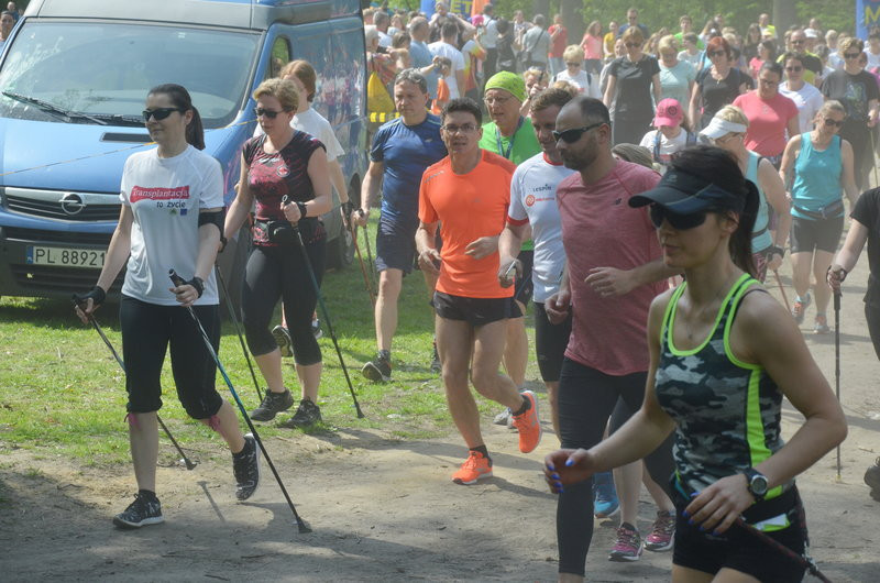 Na sportowo poparli ideę transplantacji (zdjęcia)