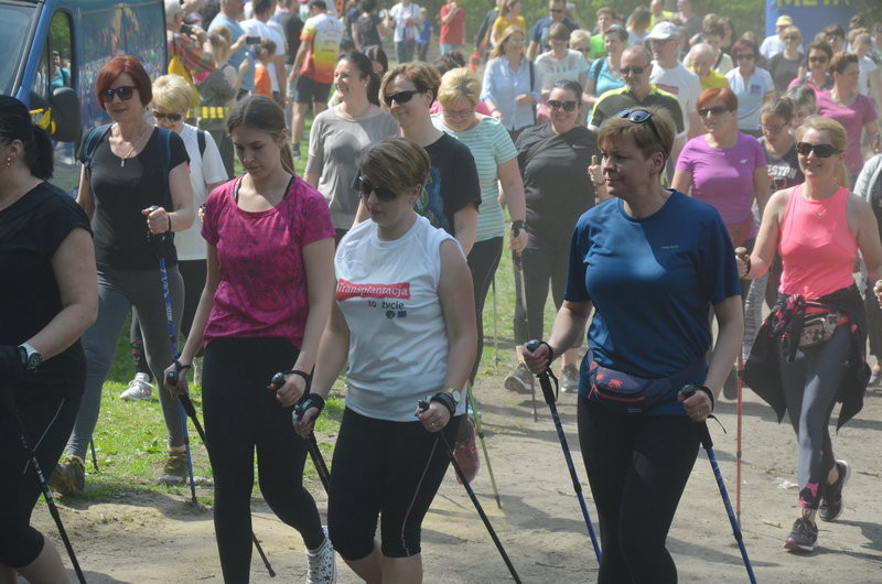 Na sportowo poparli ideę transplantacji (zdjęcia)