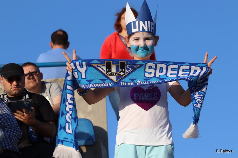 Kibice na meczu Leszno-Częstochowa