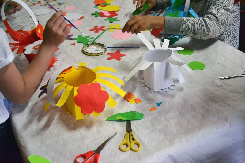 Zajęcia rękodzieła w Kociugach (zdjęcia)