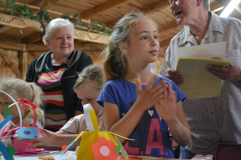 Zajęcia rękodzieła w Kociugach (zdjęcia)