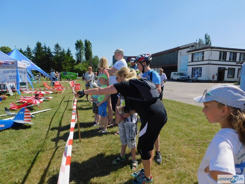 Aeroklub Leszczyński zaprosił do siebie (zdjęcia)