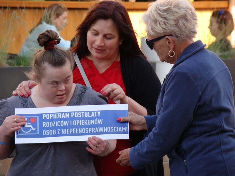 Wsparli protest w sejmie (kilka zdjęć)