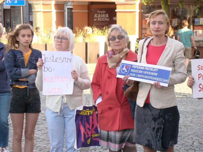 Wsparli protest w sejmie (kilka zdjęć)