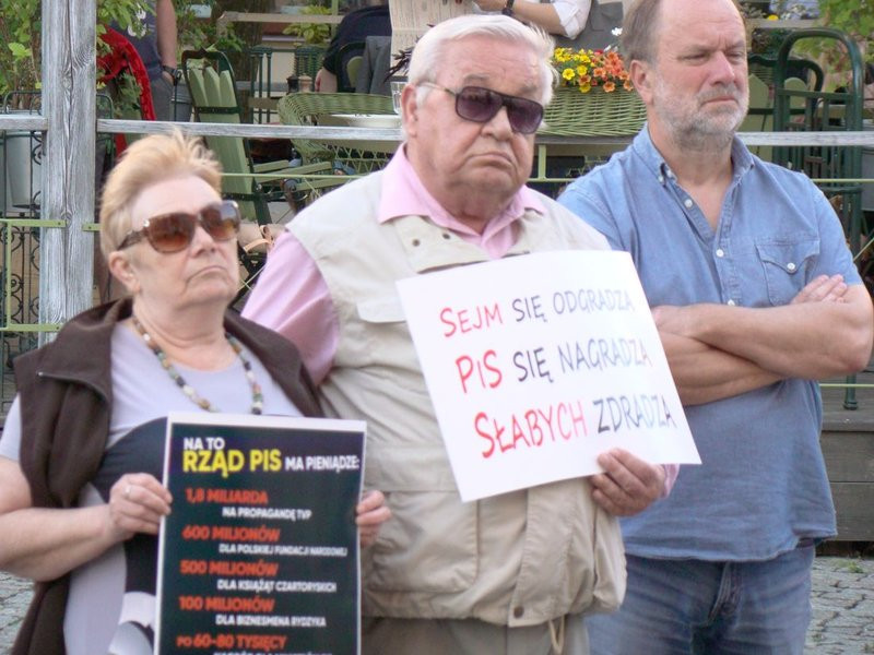 Wsparli protest w sejmie (kilka zdjęć)