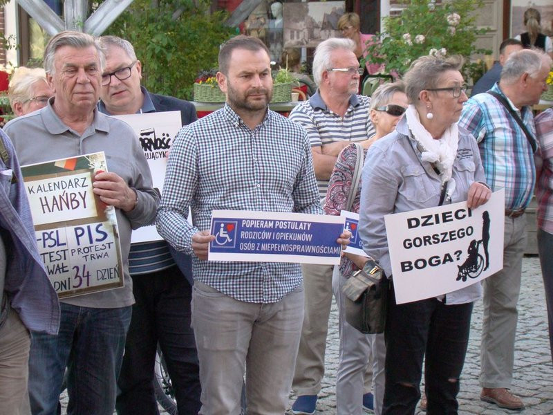 Wsparli protest w sejmie (kilka zdjęć)