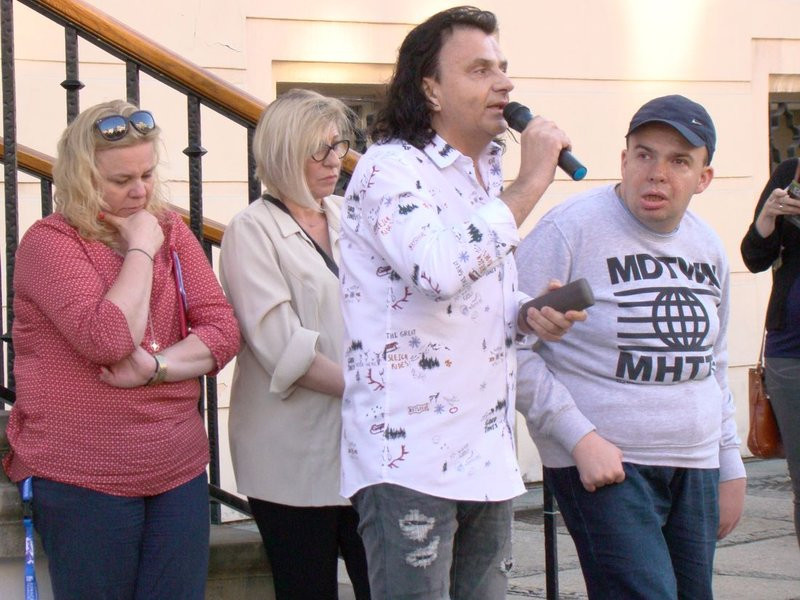 Wsparli protest w sejmie (kilka zdjęć)