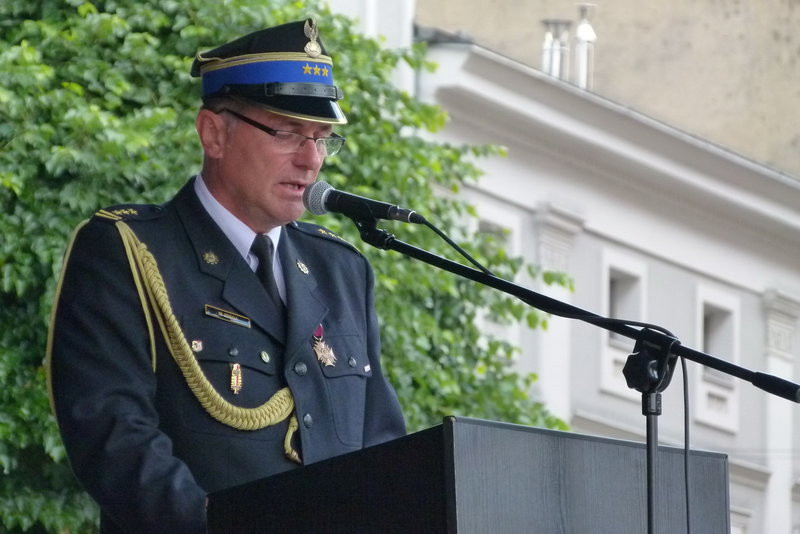 Leszczyńscy strażacy mają sztandar (zdjęcia)