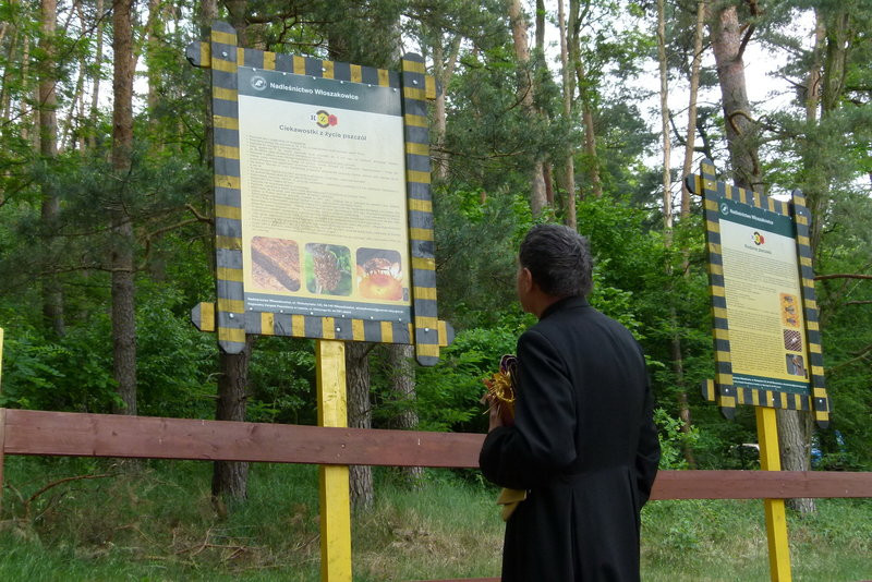 Kapliczka św. Ambrożego w pszczelim punkcie edukacyjnym (zdjęcia)