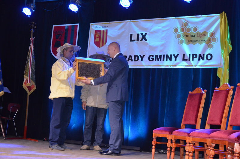 Medale dla zasłużonych, logo dla gminy Lipno (zdjęcia)