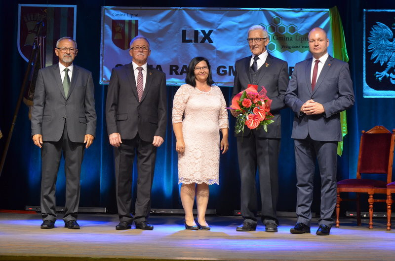 Medale dla zasłużonych, logo dla gminy Lipno (zdjęcia)