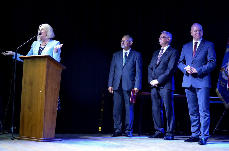 Medale dla zasłużonych, logo dla gminy Lipno (zdjęcia)