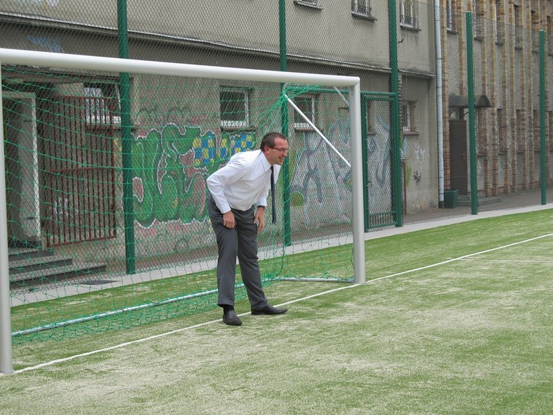 Polacy walczą na mundialu, a I LO ma nowe boiska (zdjęcia)