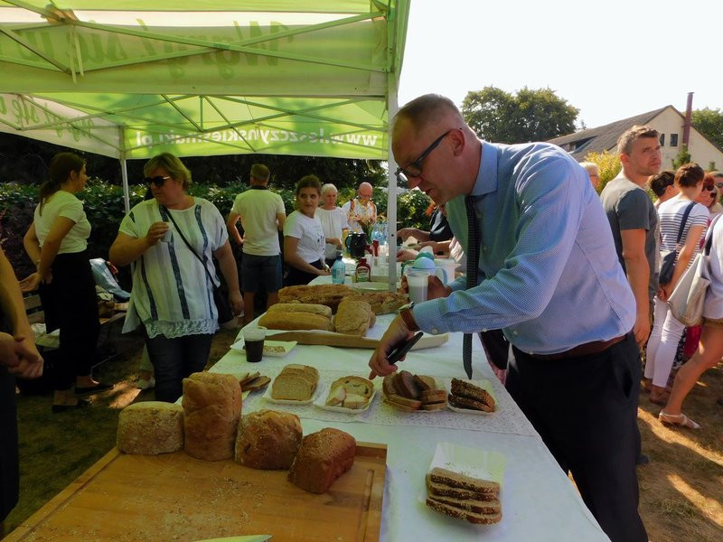 Pyszny miód z miejskiej pasieki (kilka zdjęć)