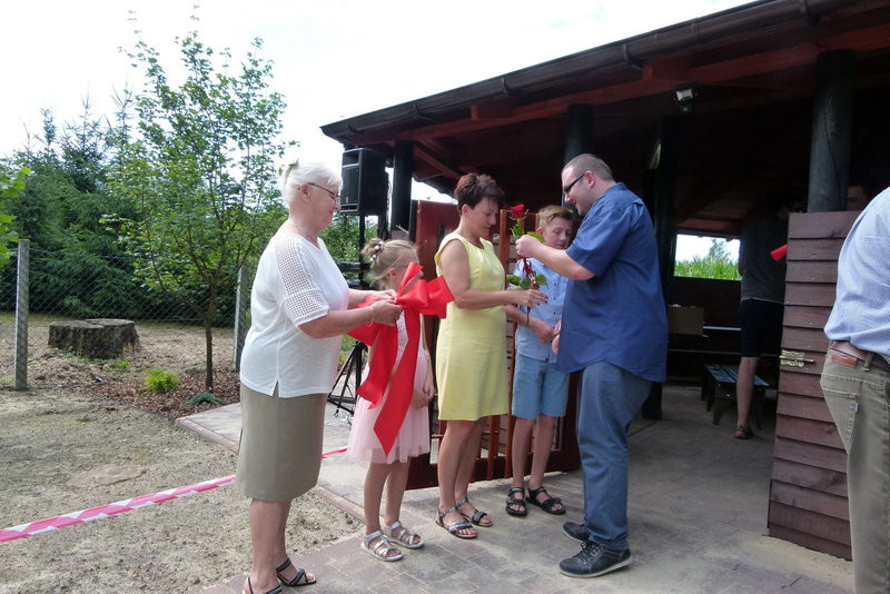 Wigwam ?U Waldemara? w darze od leśników (zdjęcia)