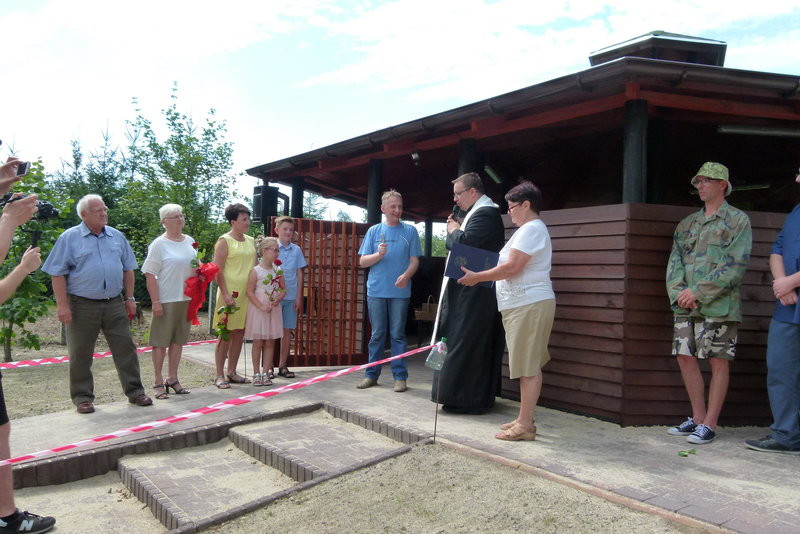 Wigwam ?U Waldemara? w darze od leśników (zdjęcia)