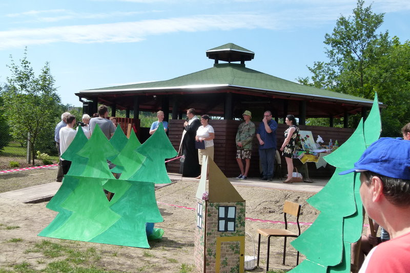 Wigwam ?U Waldemara? w darze od leśników (zdjęcia)