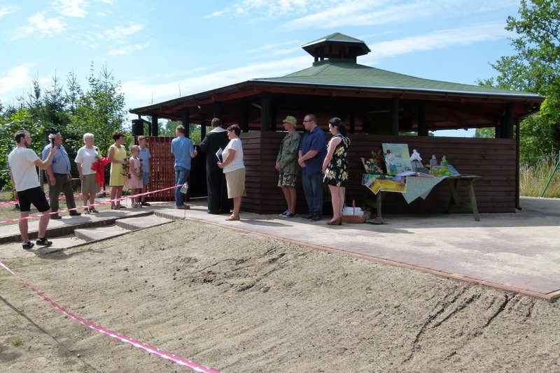 Wigwam ?U Waldemara? w darze od leśników (zdjęcia)