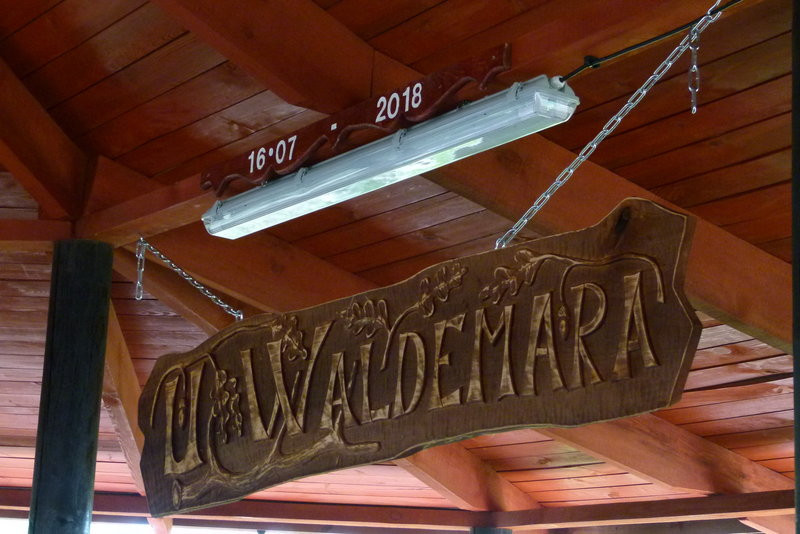 Wigwam ?U Waldemara? w darze od leśników (zdjęcia)