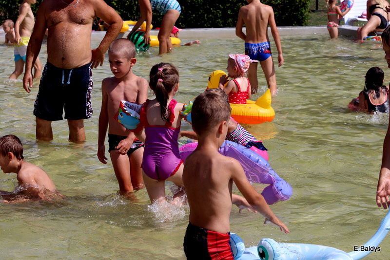 Chłodzili się na basenie (zdjęcia)